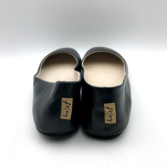 French Sole FS/NY Womens Sloop Slip On Flats US 11 Black Nappa Leather NIB - Picture 8 of 10